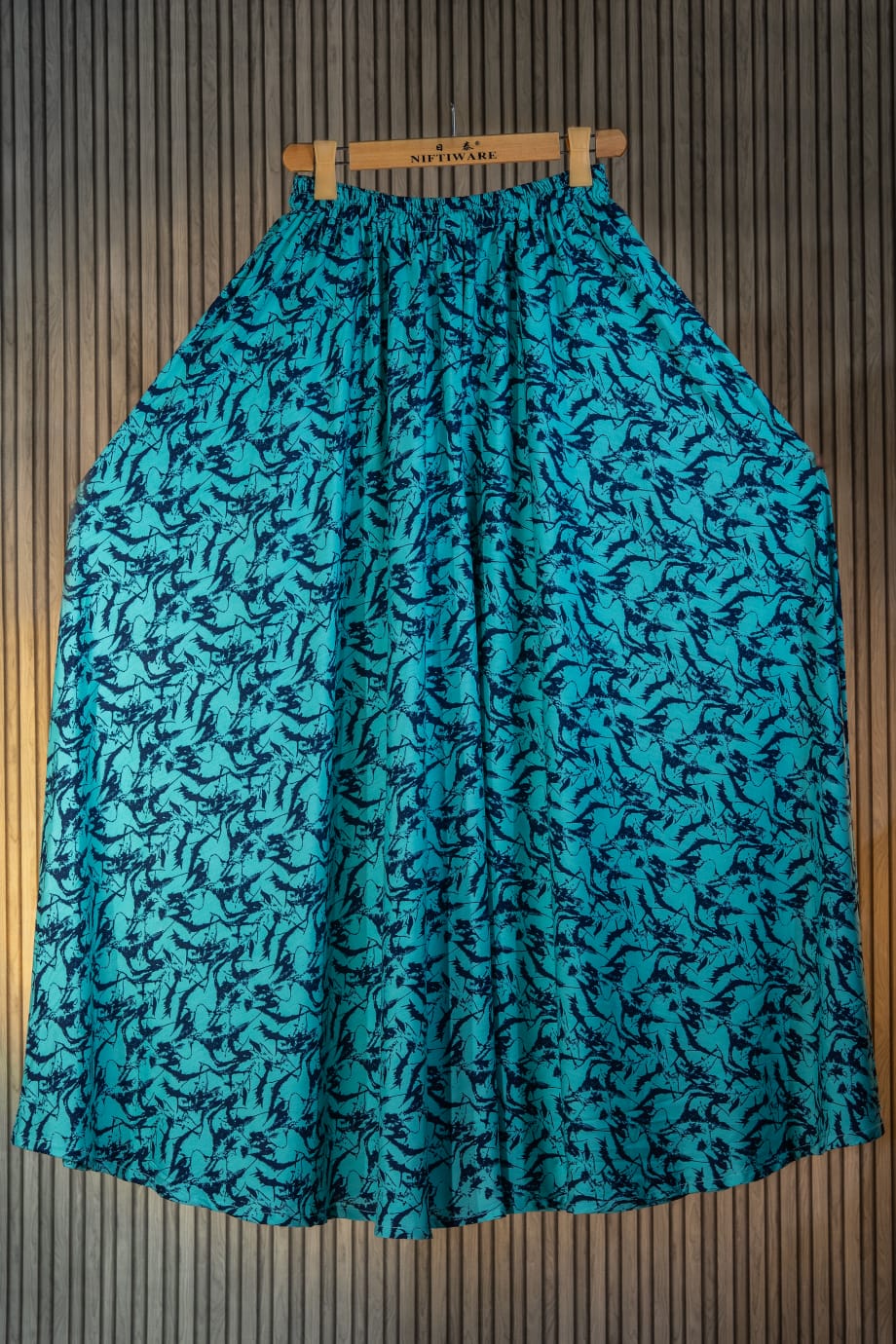 Winter Linen Co-Ord Set for Women – Ocean Depth