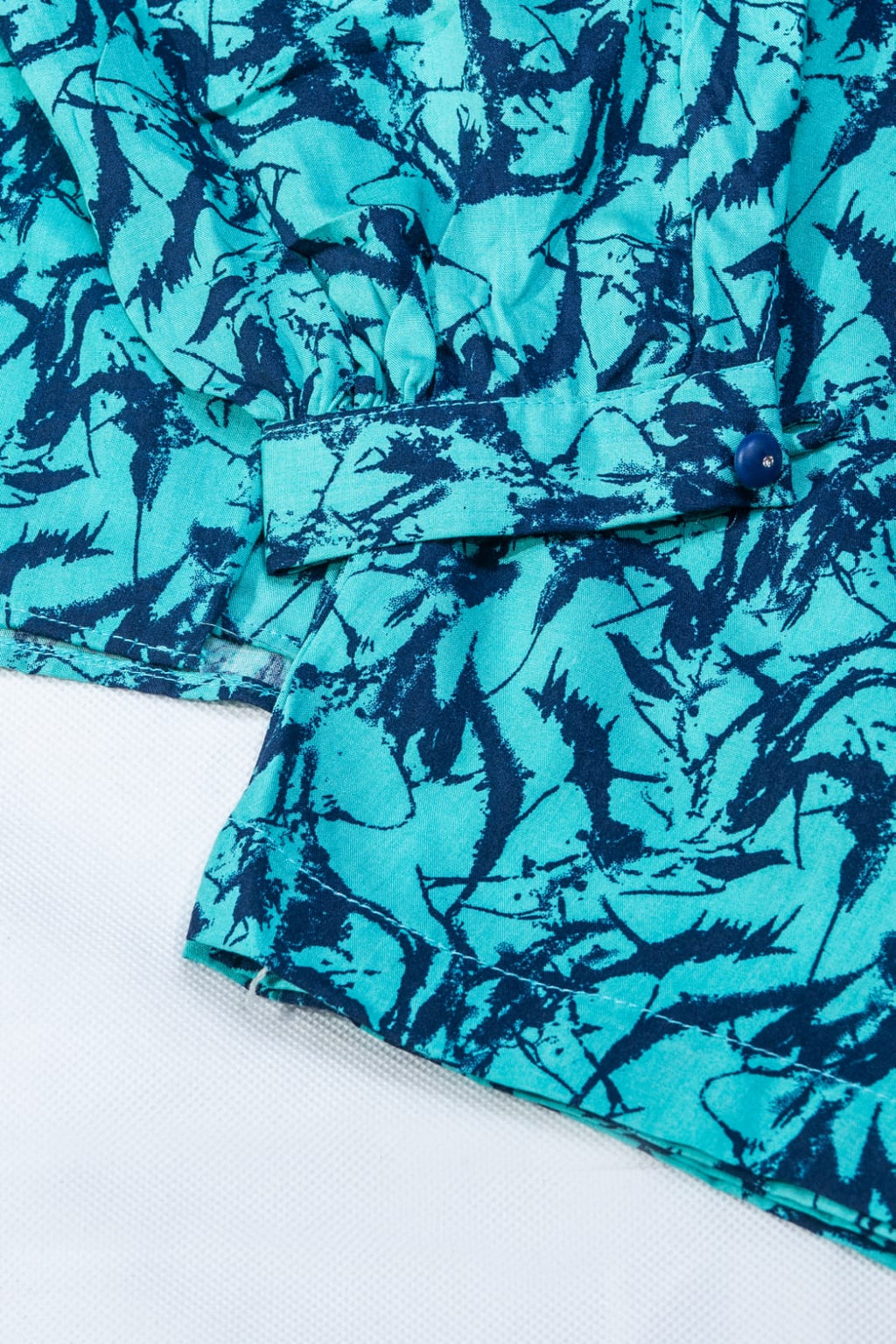 Winter Linen Co-Ord Set for Women – Ocean Depth