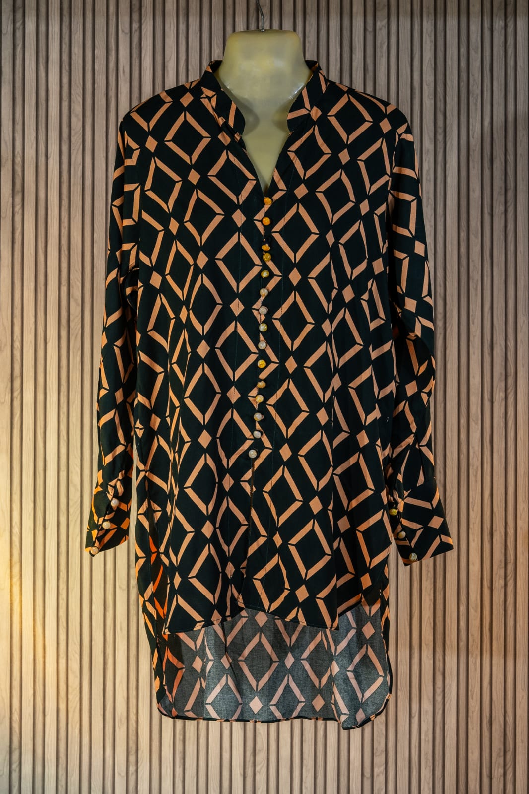 Winter Linen Signature Co-Ord Set – Midnight Noir