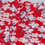 Vibrant Red Floral Maxi Dress: Bold and Beautiful Bloom